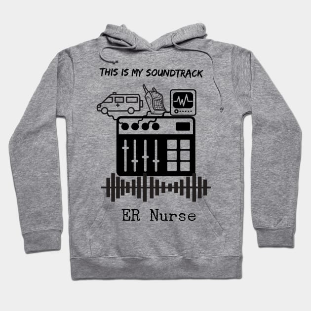 ER Soundtrack Hoodie by GMAT